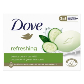 Мыло Dove Refreshing Зеленый чай и огурец, 90 гр 